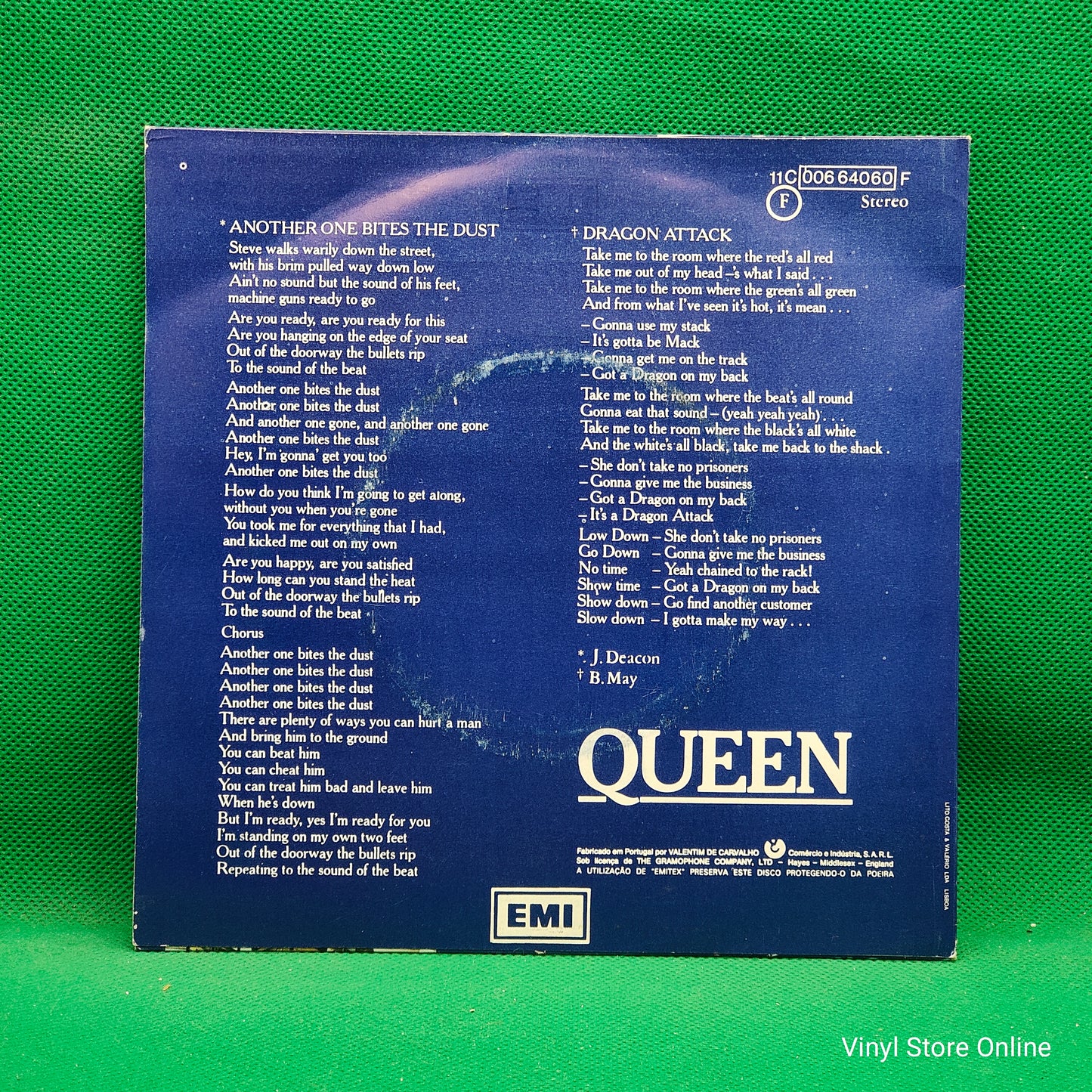 Queen ‎– Another One Bites The Dust