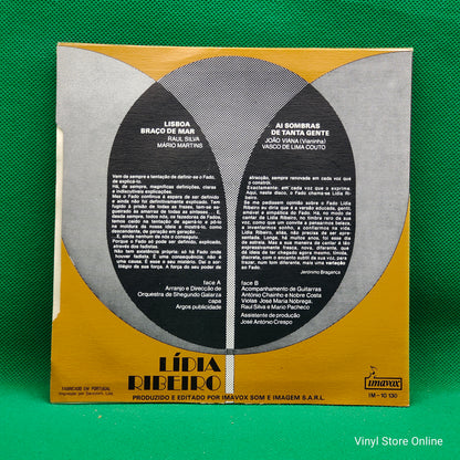 Lídia Ribeiro ‎– Lisboa Braço De Mar