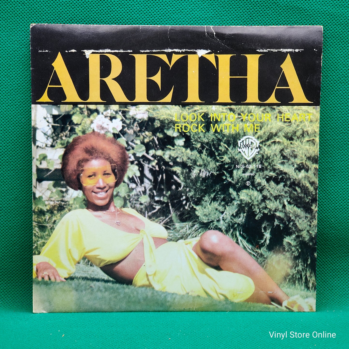 Aretha Franklin ‎– Look Into Your Heart / Rock With Me