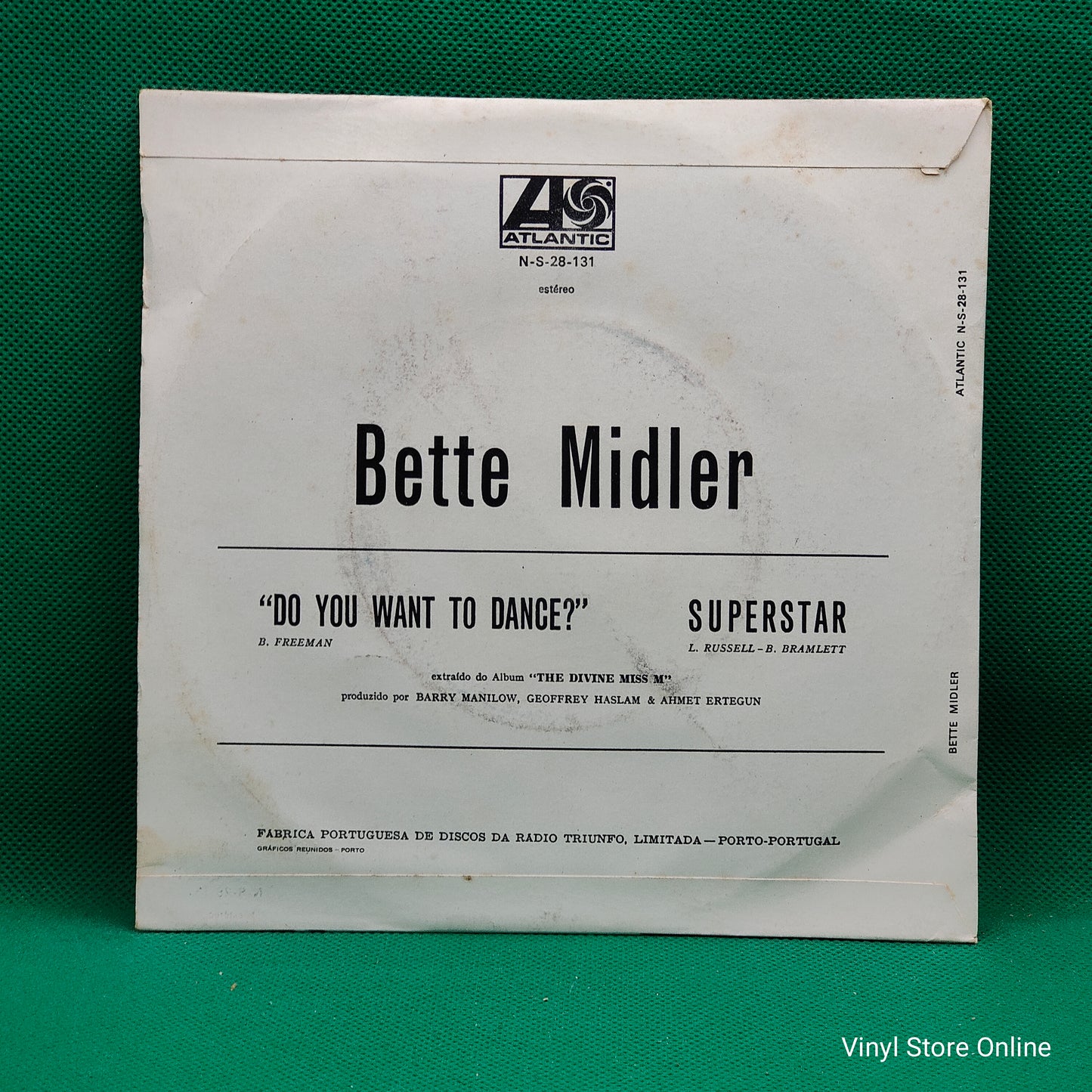 Bette Midler ‎– "Do You Want To Dance?"