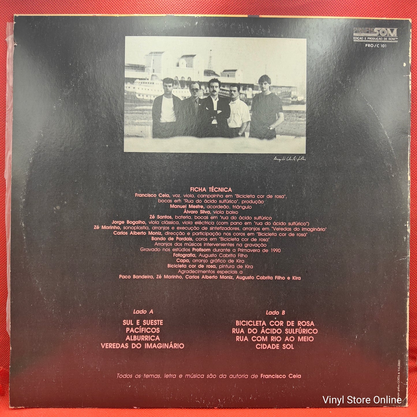 Francisco Ceia ‎– Bicicleta Cor de Rosa