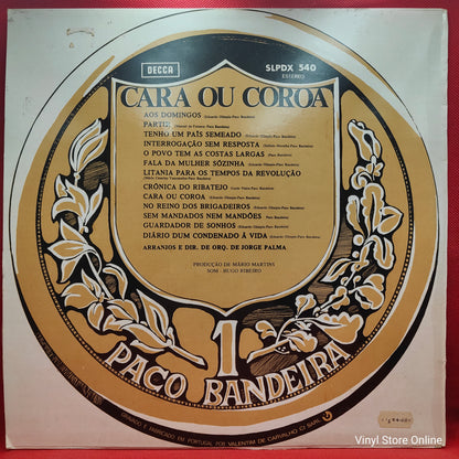 Paco Bandeira ‎– Cara Ou Coroa