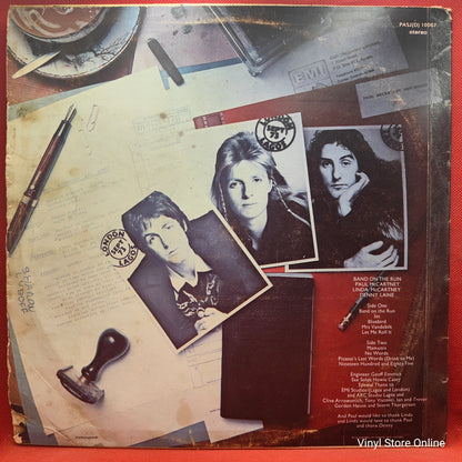 Paul McCartney & Wings ‎– Band On The Run