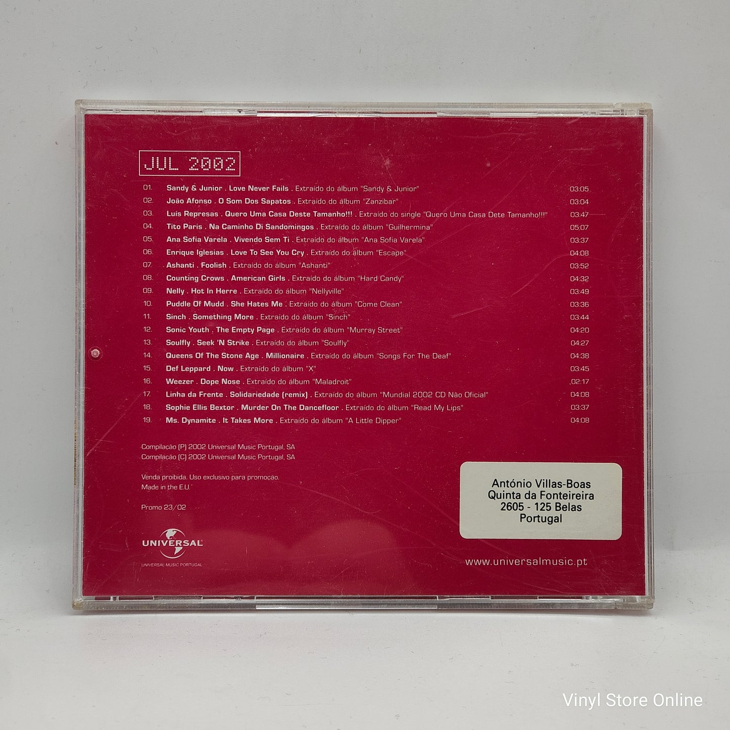 Vários - Geração Universal JUL 2002 - Promo 23/02