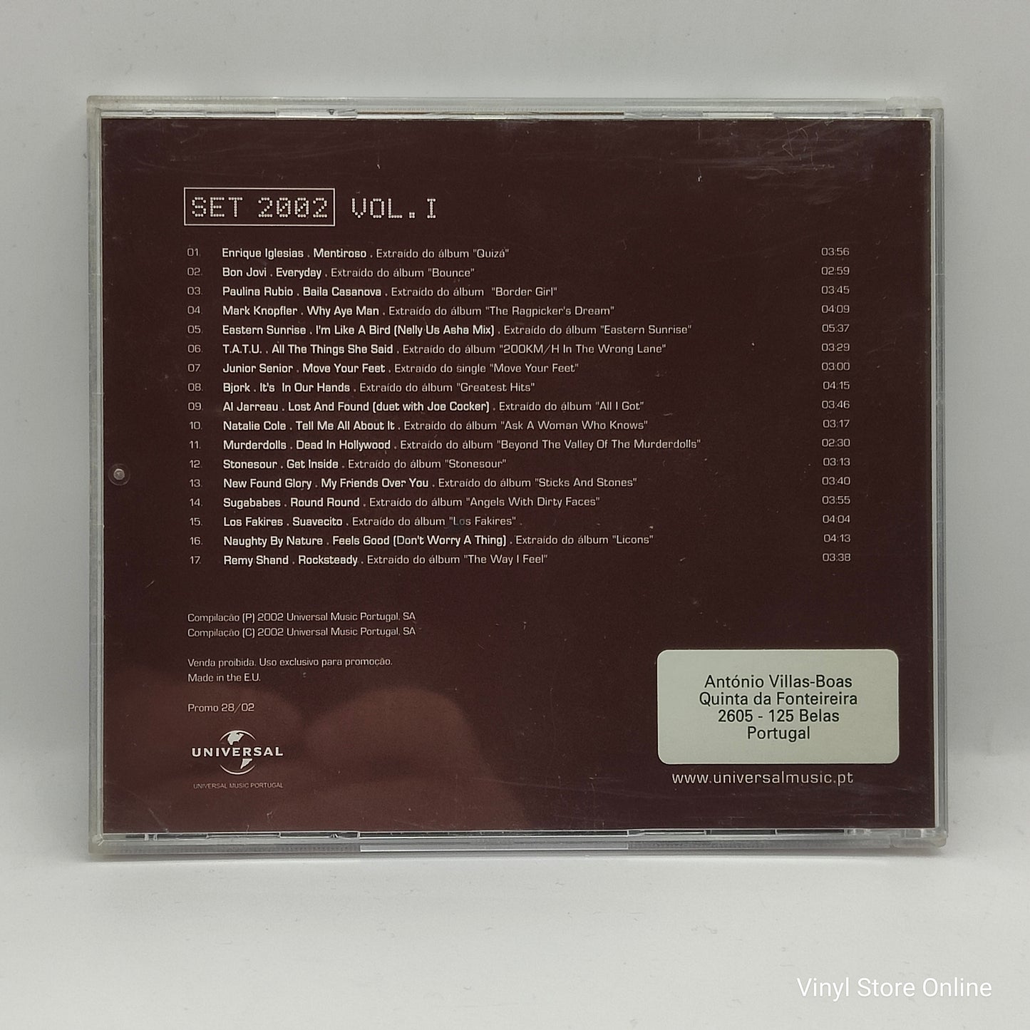 Vários - Geração Universal SET 2002 Vol. I - Promo 28/02