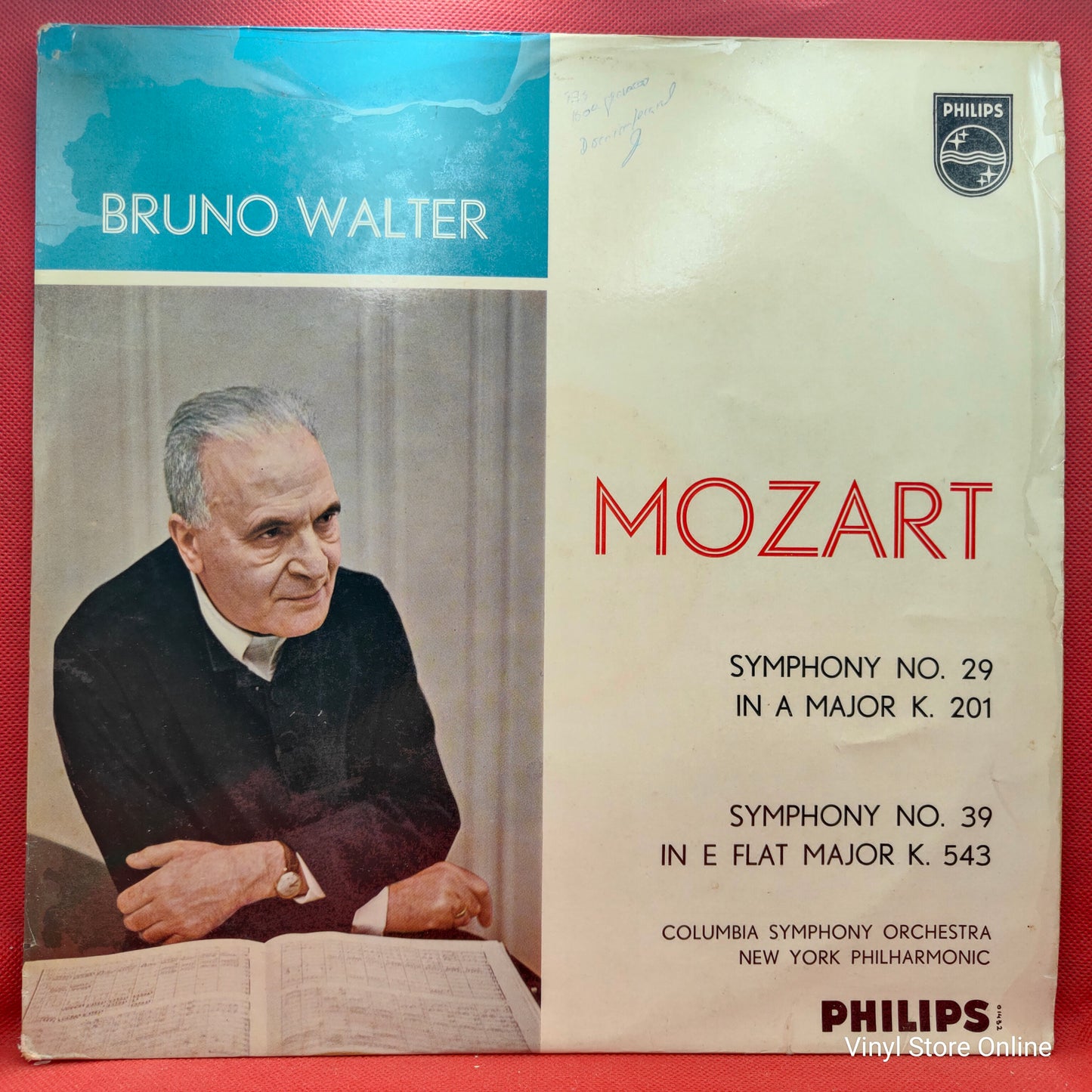 Mozart - Bruno Walter - Symphonie A-dur KV 201 / Symphonie Es-dur KV 543