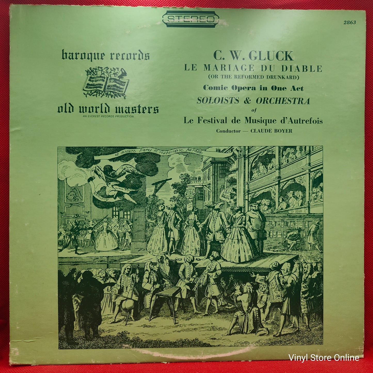 C. W. Gluck - Le Festival De Musique D'Autrefois, Claude Boyer ‎– Le Mariage Du Diable