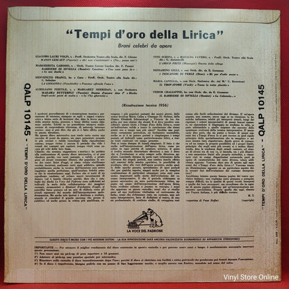 V]arios - Tempi D'oro Della Lirica