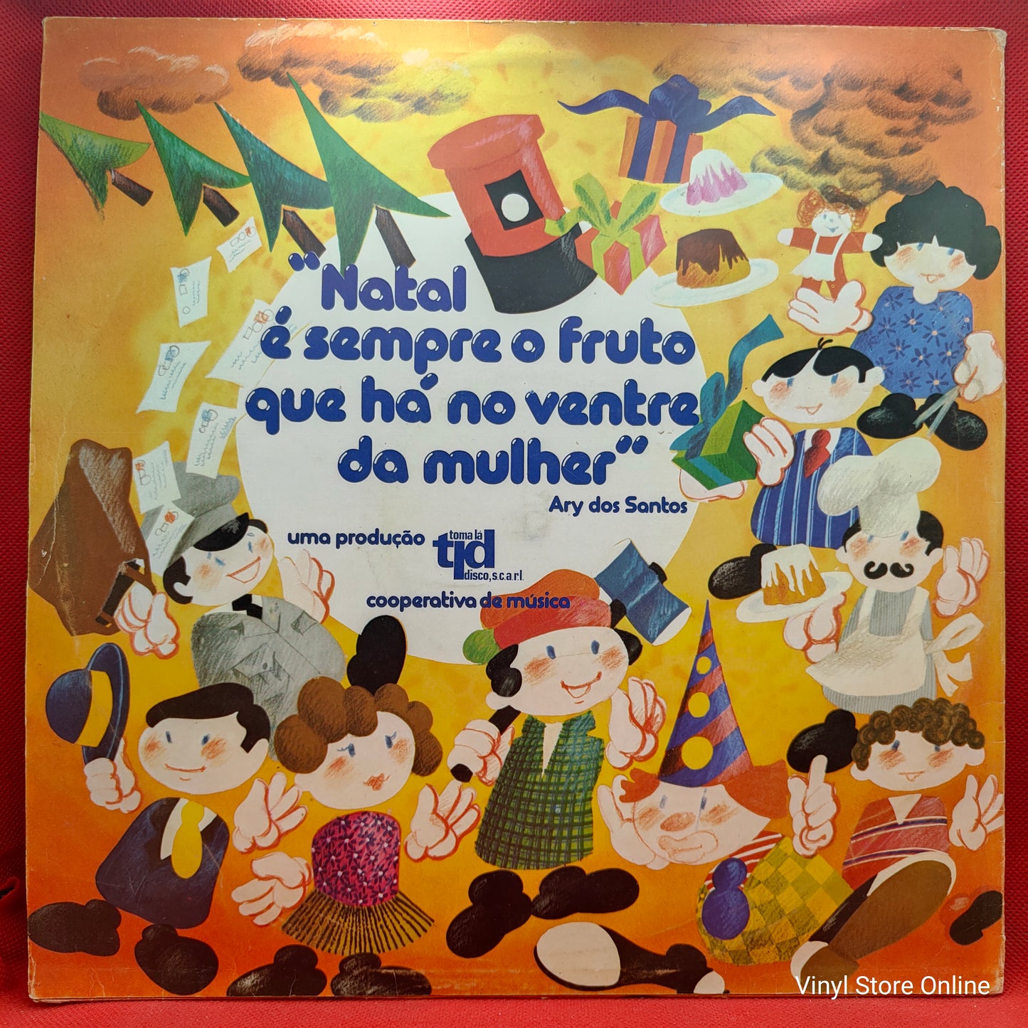 Carlos Mendes, Fernando Tordo, Paulo De Carvalho ‎– Operários Do Natal