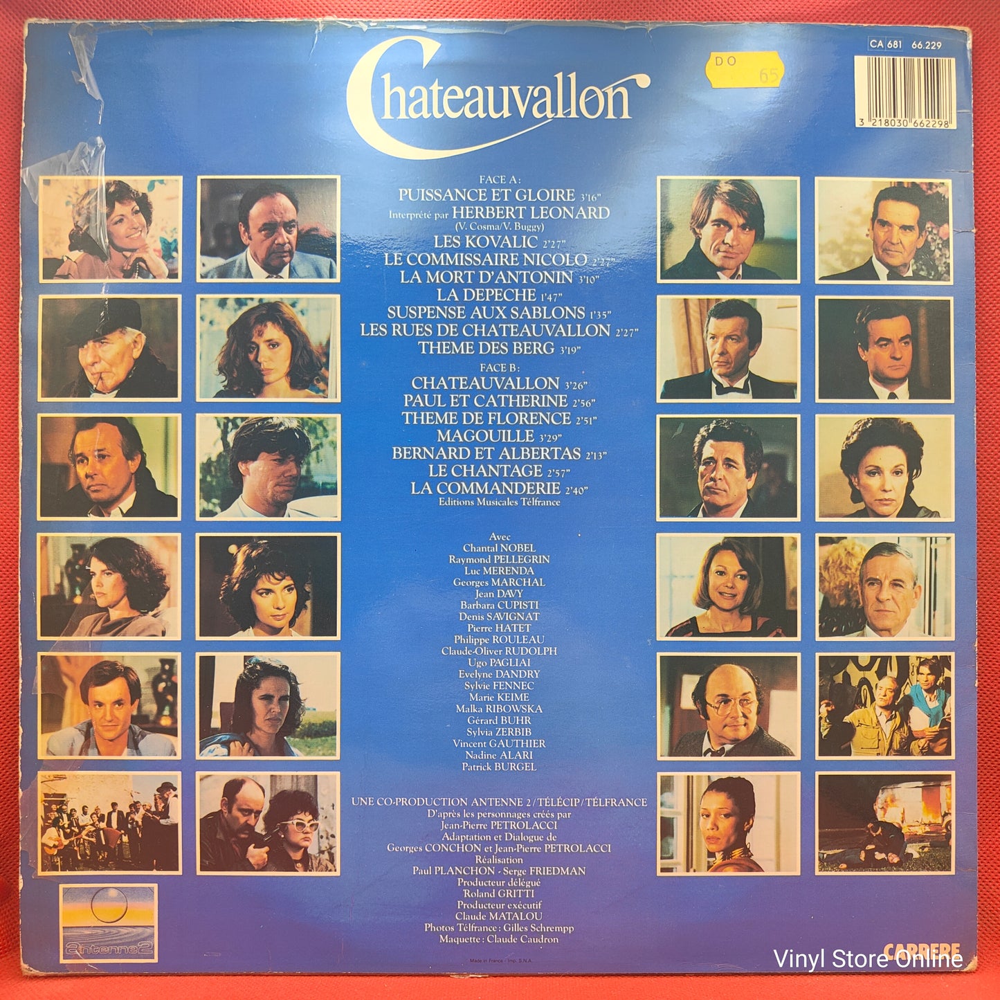 Vladimir Cosma ‎– Chateauvallon (OST)