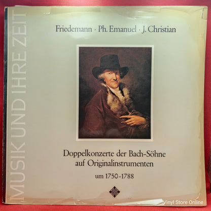 W. Friedemann, Ph. Emanuel, J. Christian ‎– Double Concertos By Bach's Sons On Original Instruments 1750–1788