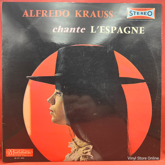 Alfredo Kraus, Orquesta de Cámara de Madrid ‎– Chante L’Espagne