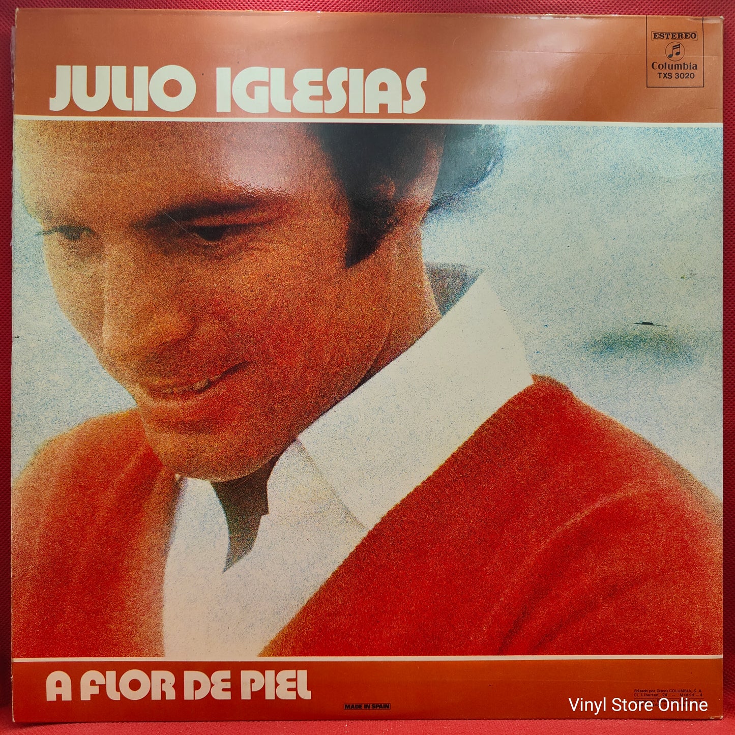 Julio Iglesias ‎– A Flor De Piel