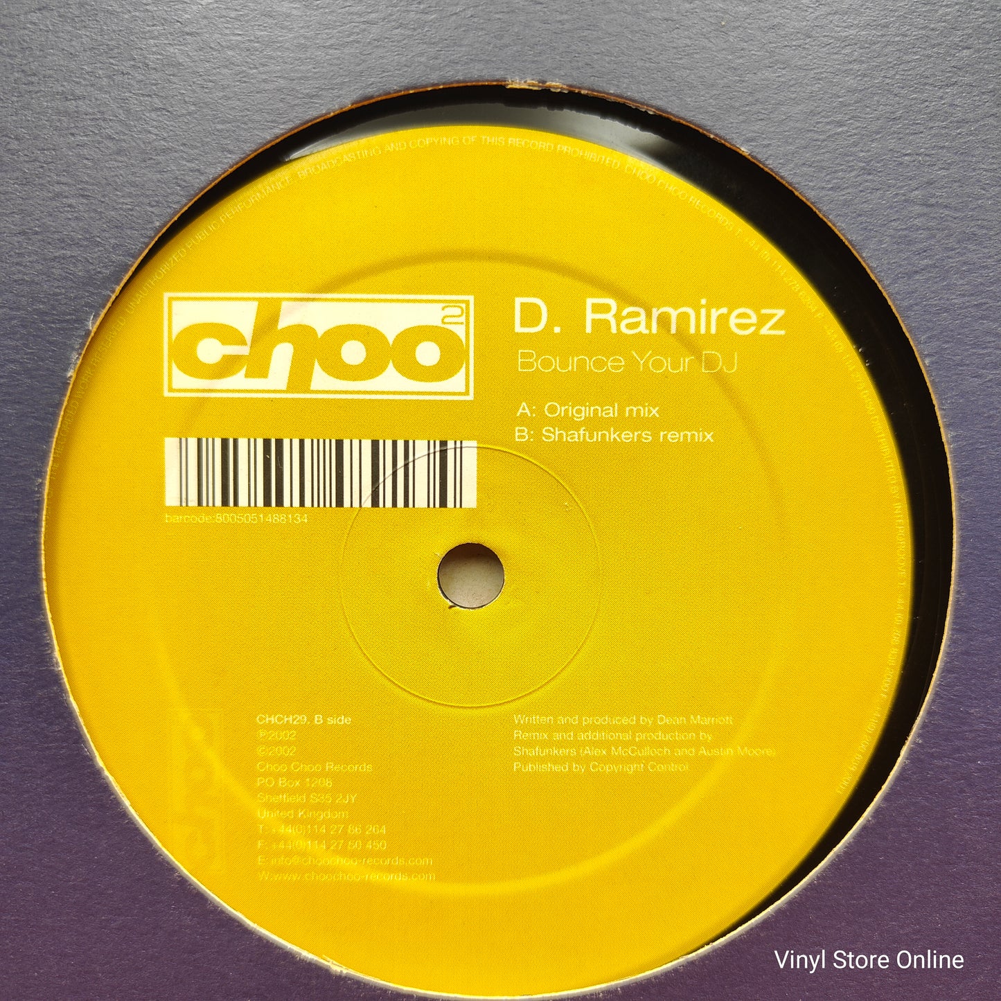 D. Ramirez ‎– Bounce Your DJ