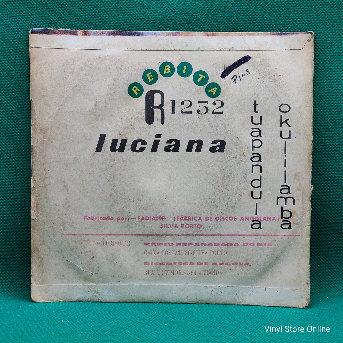 Luciana ‎– Tuapandula Okulilamba