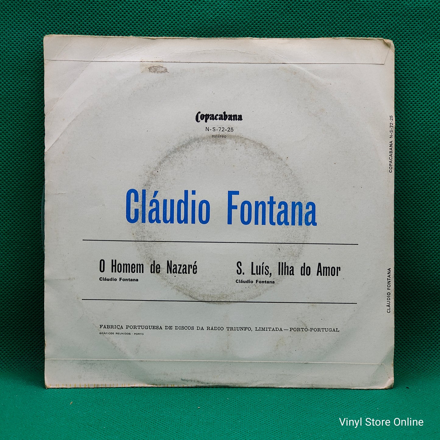 Cláudio Fontana ‎– O Homem De Nazaré