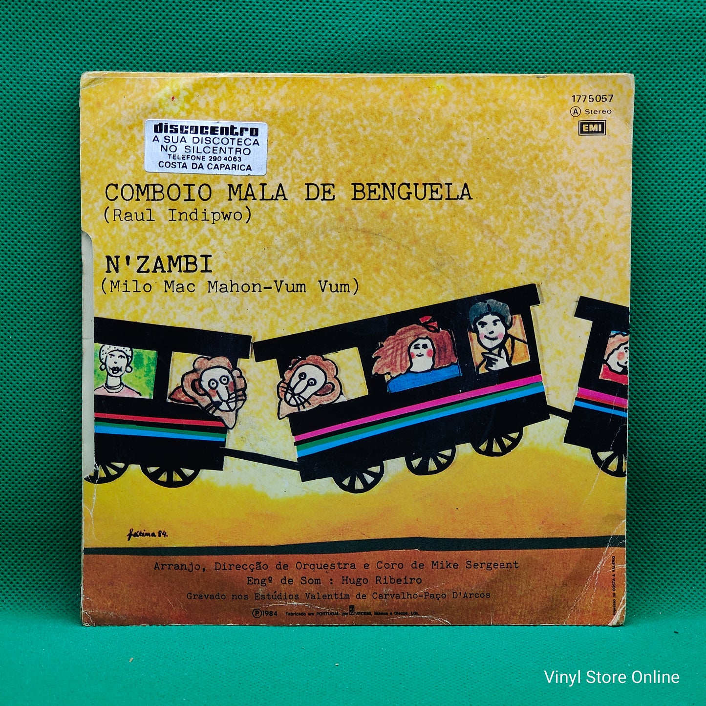 Duo Ouro Negro ‎– Comboio Mala De Benguela