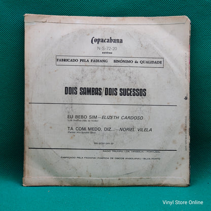 Elizeth Cardoso, Noriel Vilela ‎– Eu Bebo Sim / Tá Com Medo, Diz...