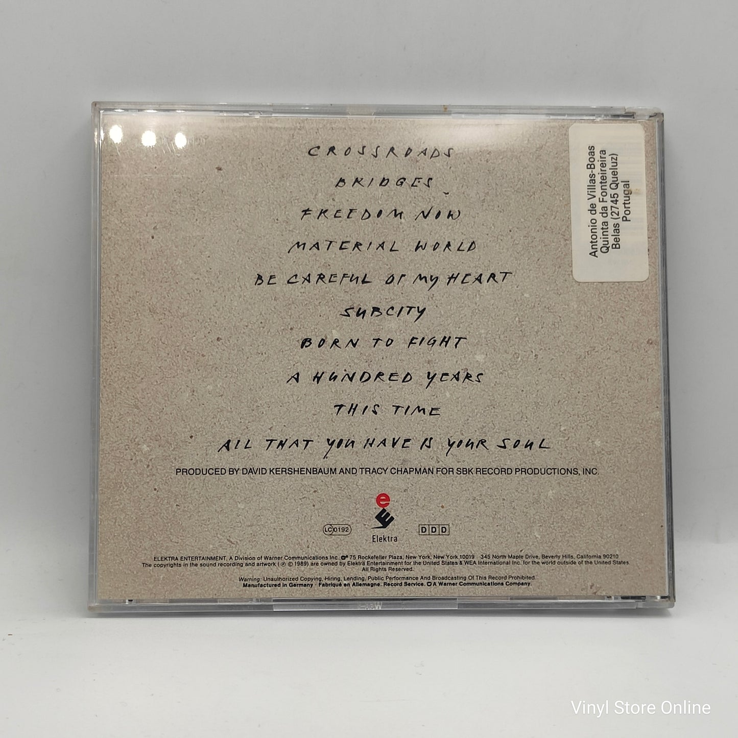 Tracy Chapman ‎– Crossroads