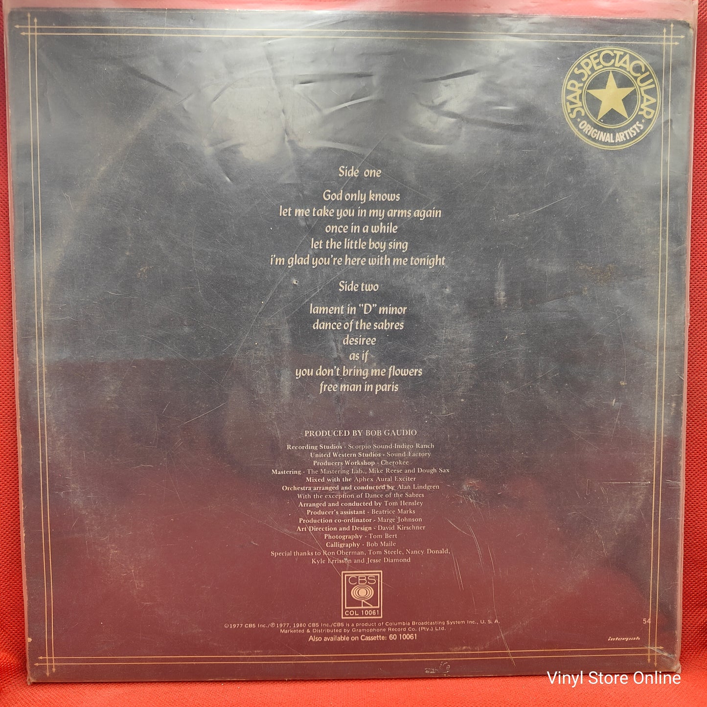 Neil Diamond ‎– I'm Glad You're Here With Me Tonight