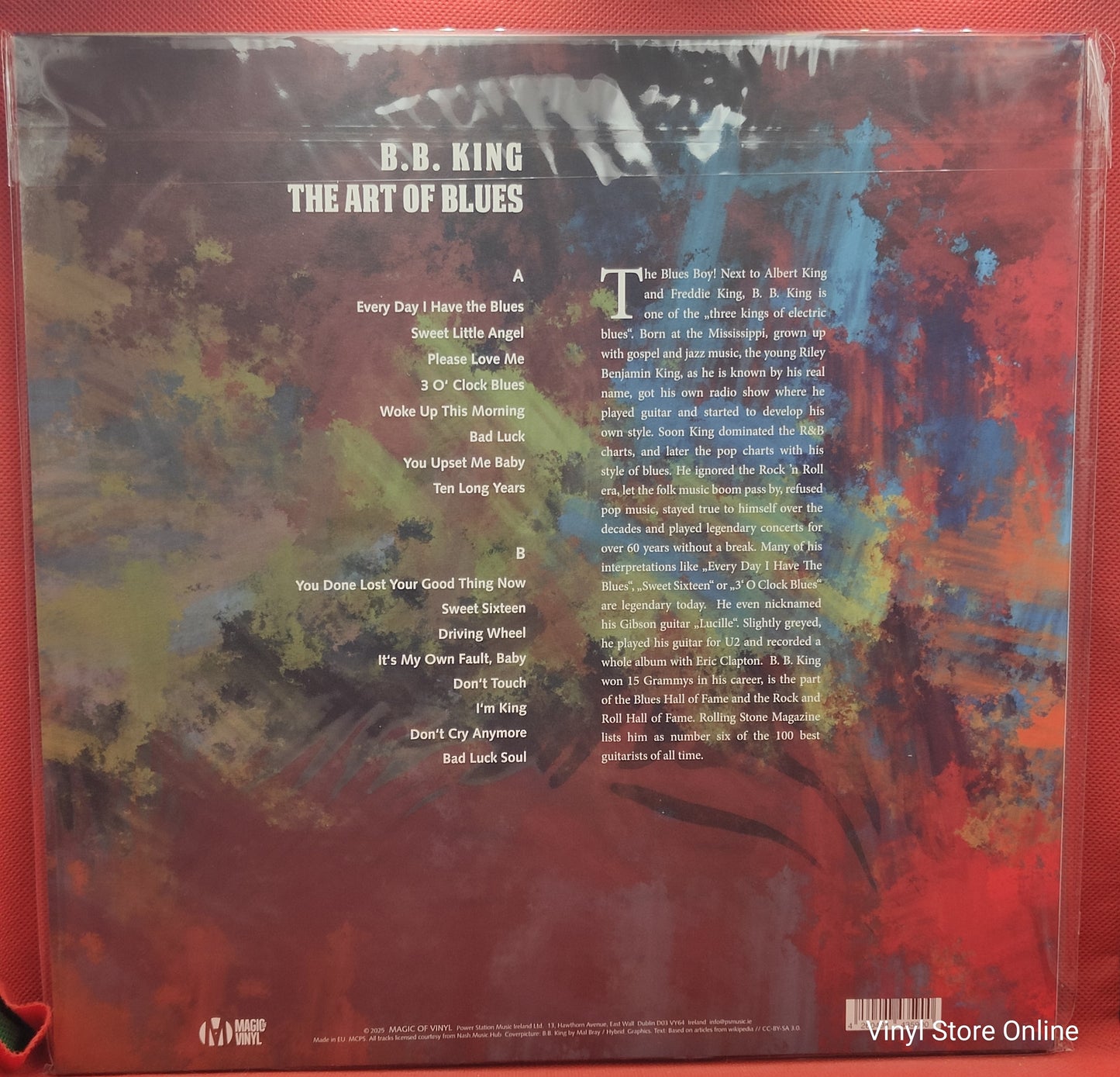 B.B. King ‎– The Art Of Blues