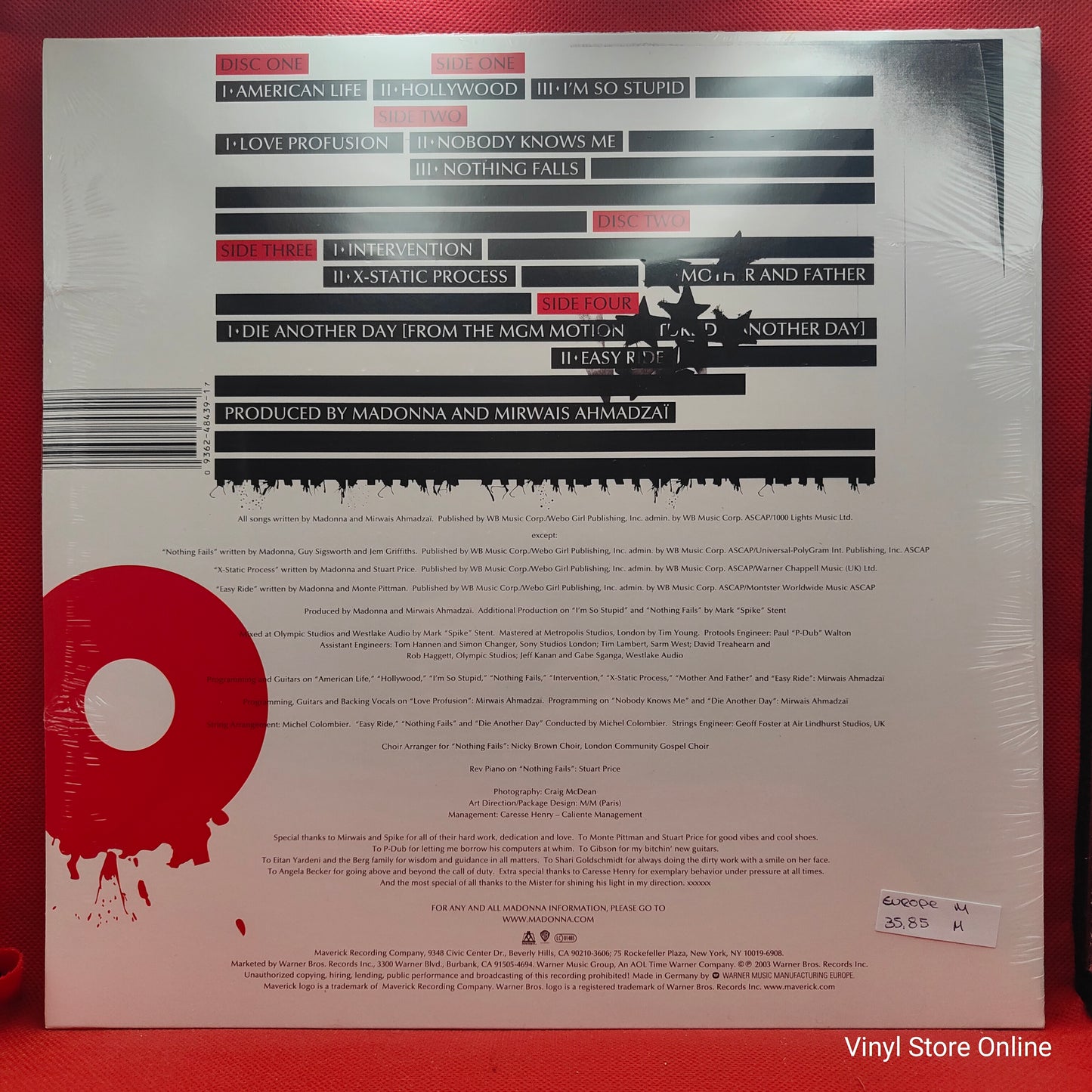 Madonna ‎– American Life