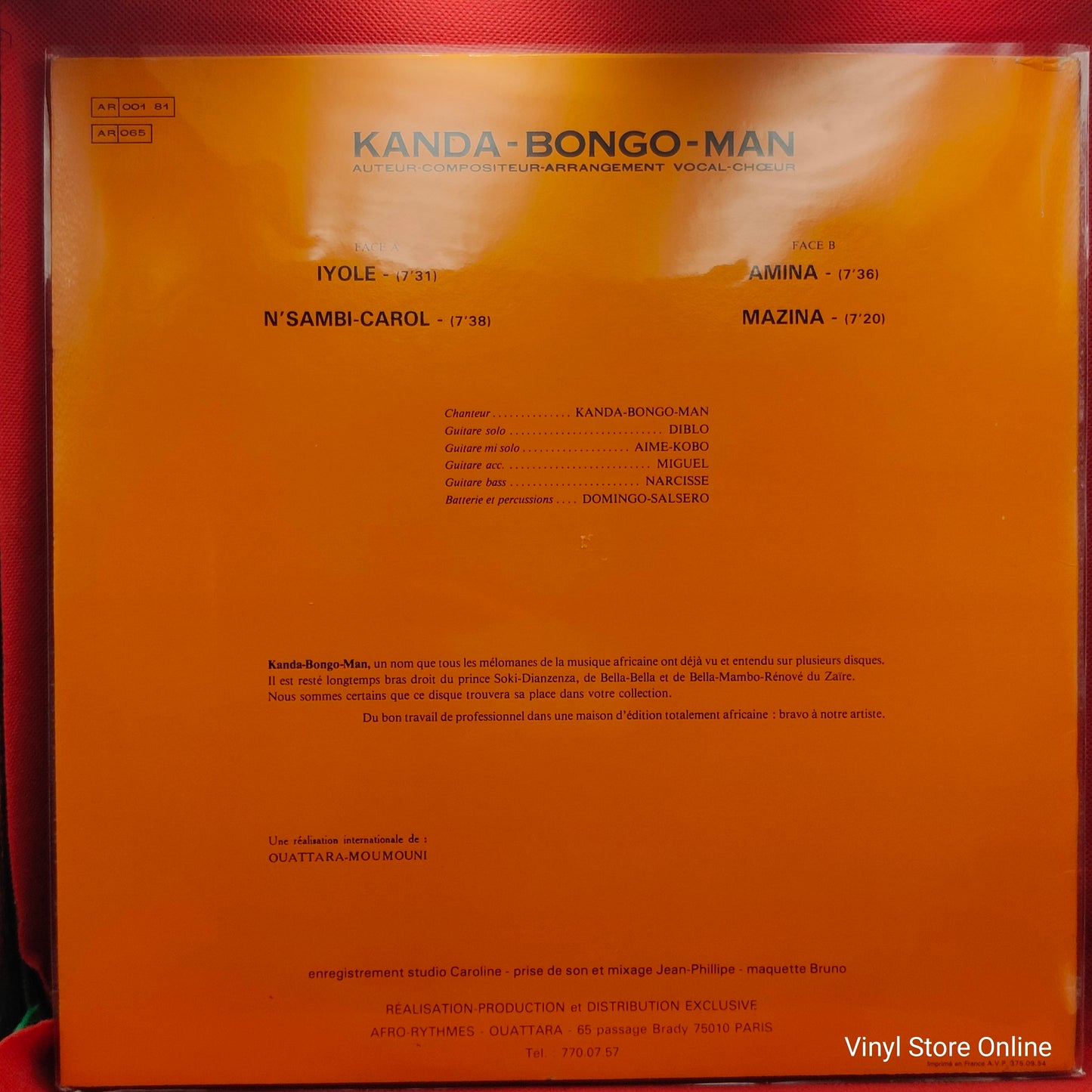Kanda Bongo Man – Afro Rythmes Présente Kanda-Bongo-Man