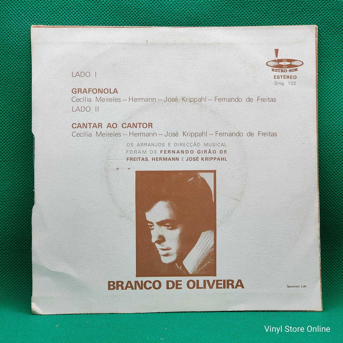 Branco De Oliveira ‎– Grafonola