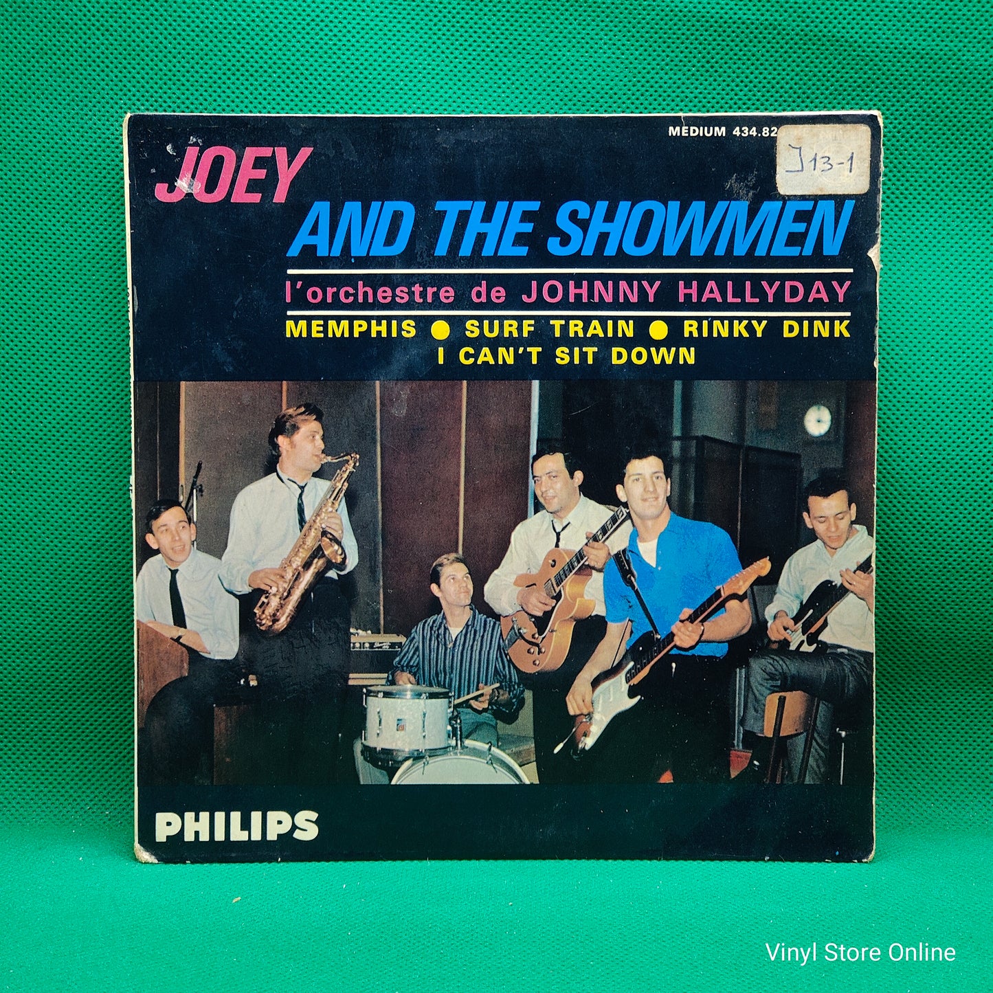 Joey And The Showmen ‎– L'Orchestre De Johnny Hallyday