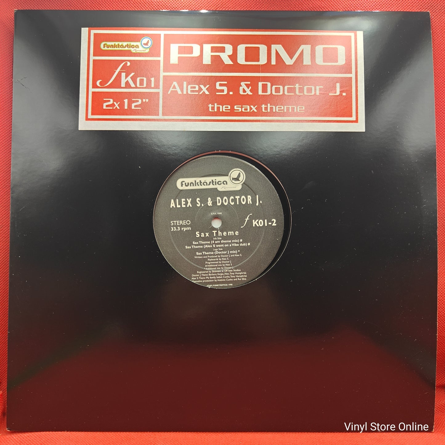 Alex S & Doctor J ‎– The Sax Theme