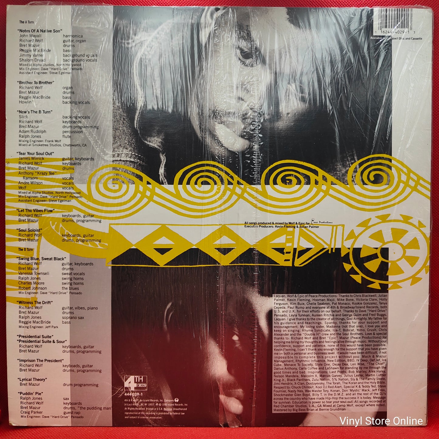 Laquan ‎– Notes Of A Native Son