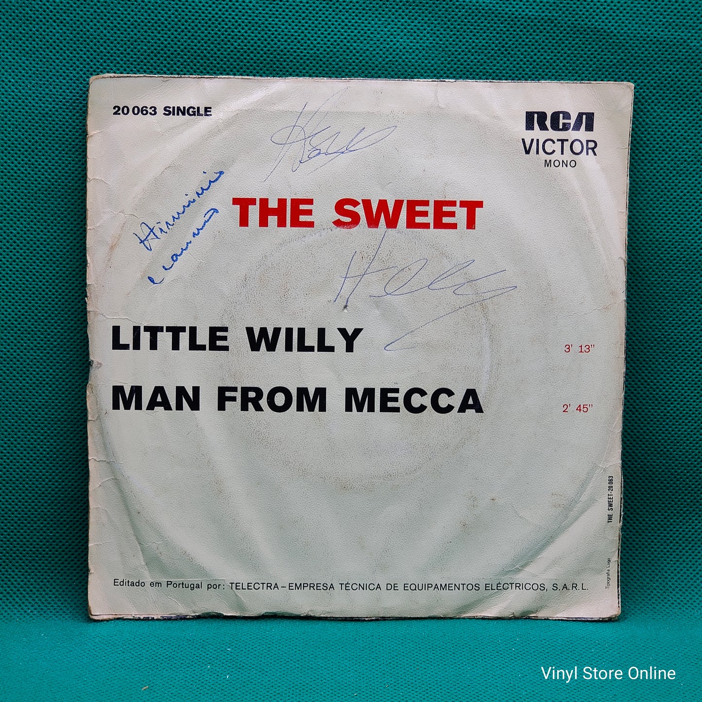 The Sweet ‎– Little Willy / The Man From Mecca