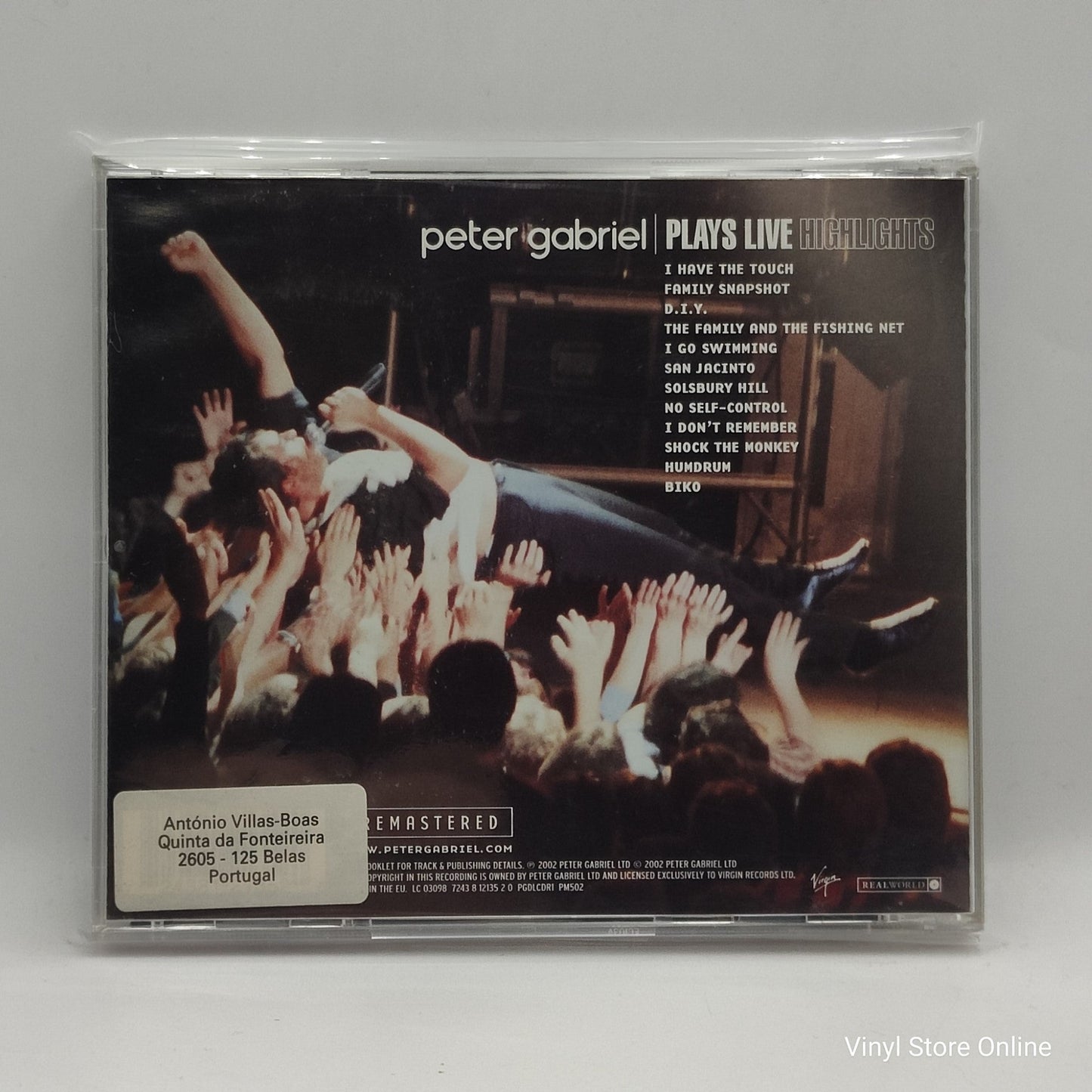 Peter Gabriel ‎– Plays Live - Highlights