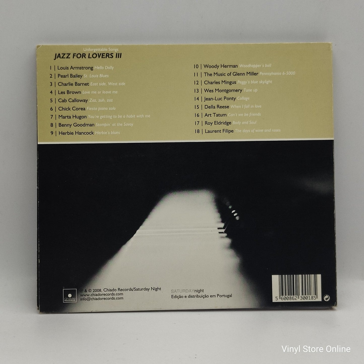 Various ‎– Jazz For Lovers III: Unforgettable Songs