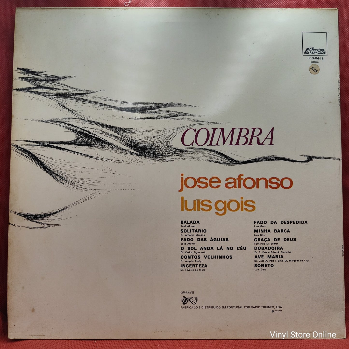 José Afonso / Luís Góis ‎– Coimbra