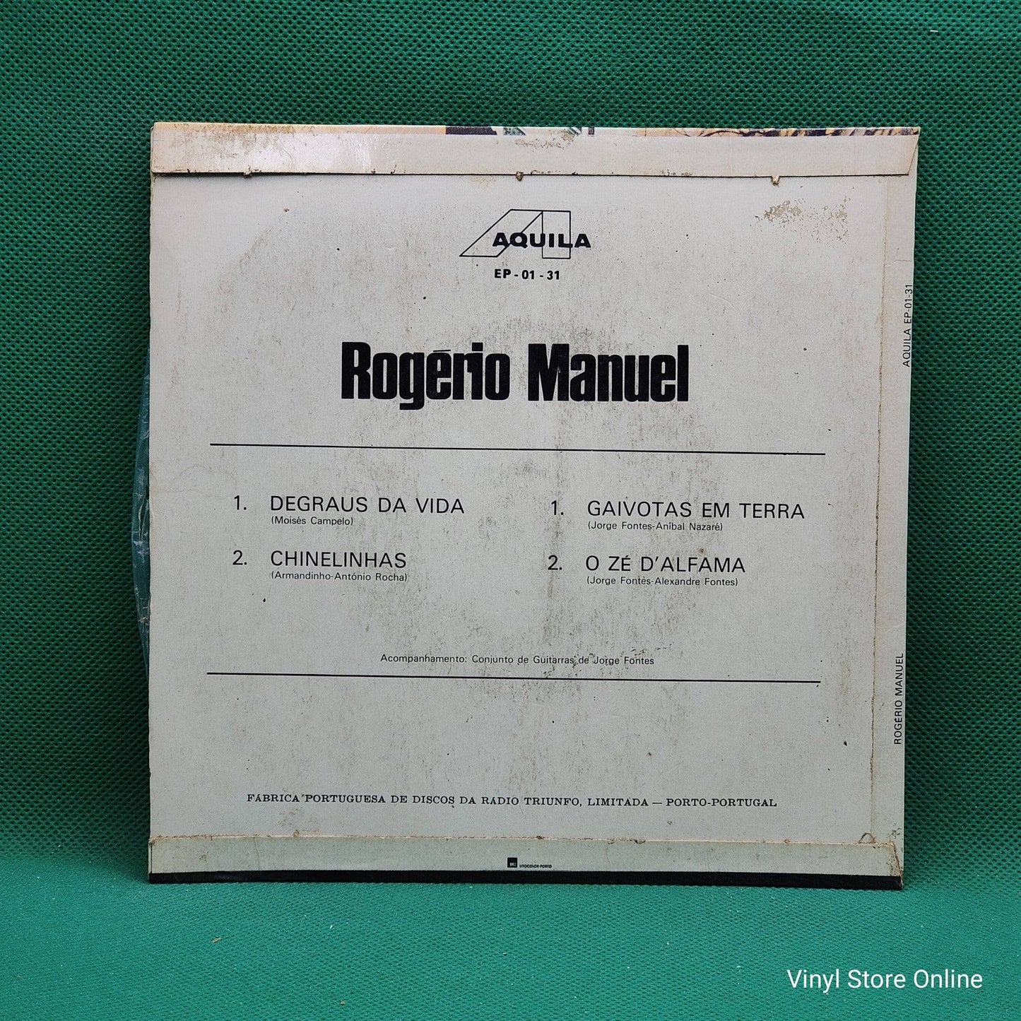 Rogério Manuel ‎– Degraus Da Vida