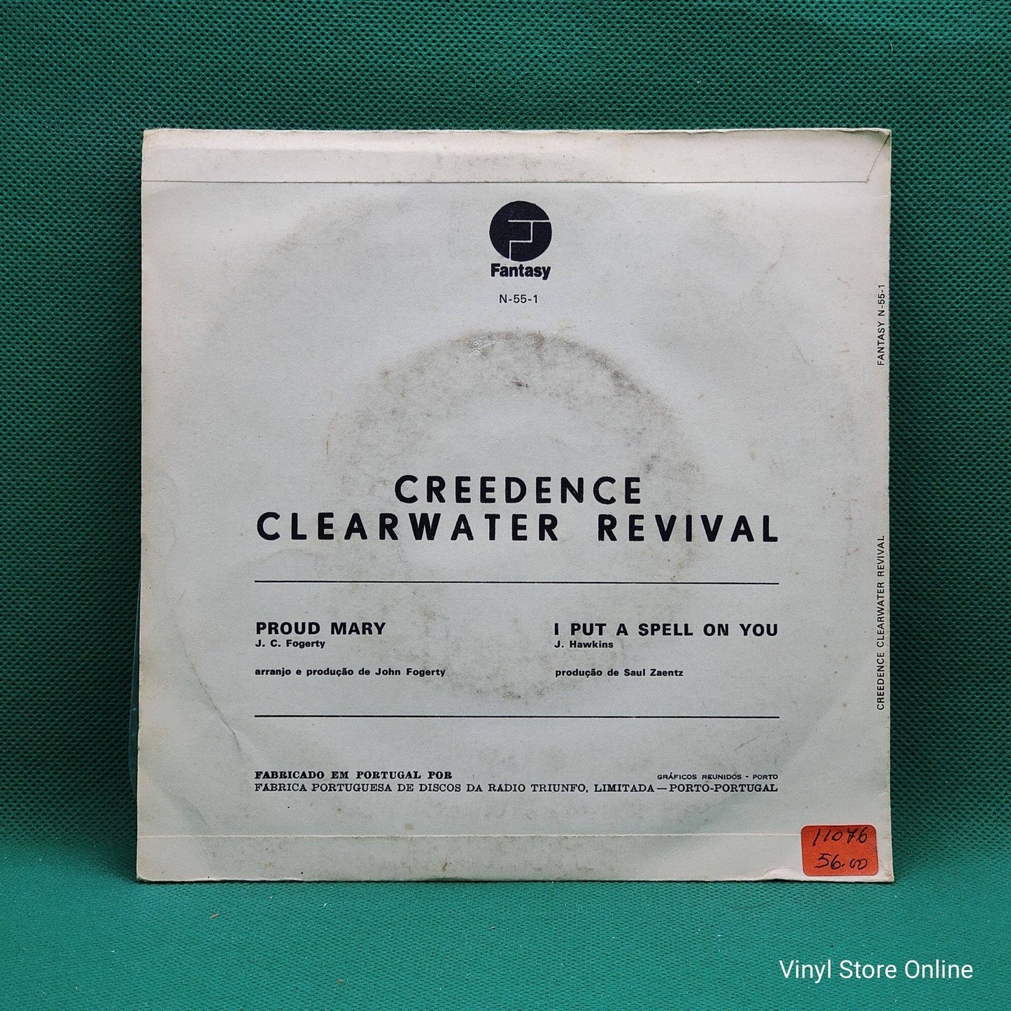Creedence Clearwater Revival ‎– Proud Mary / I Put A Spell On You