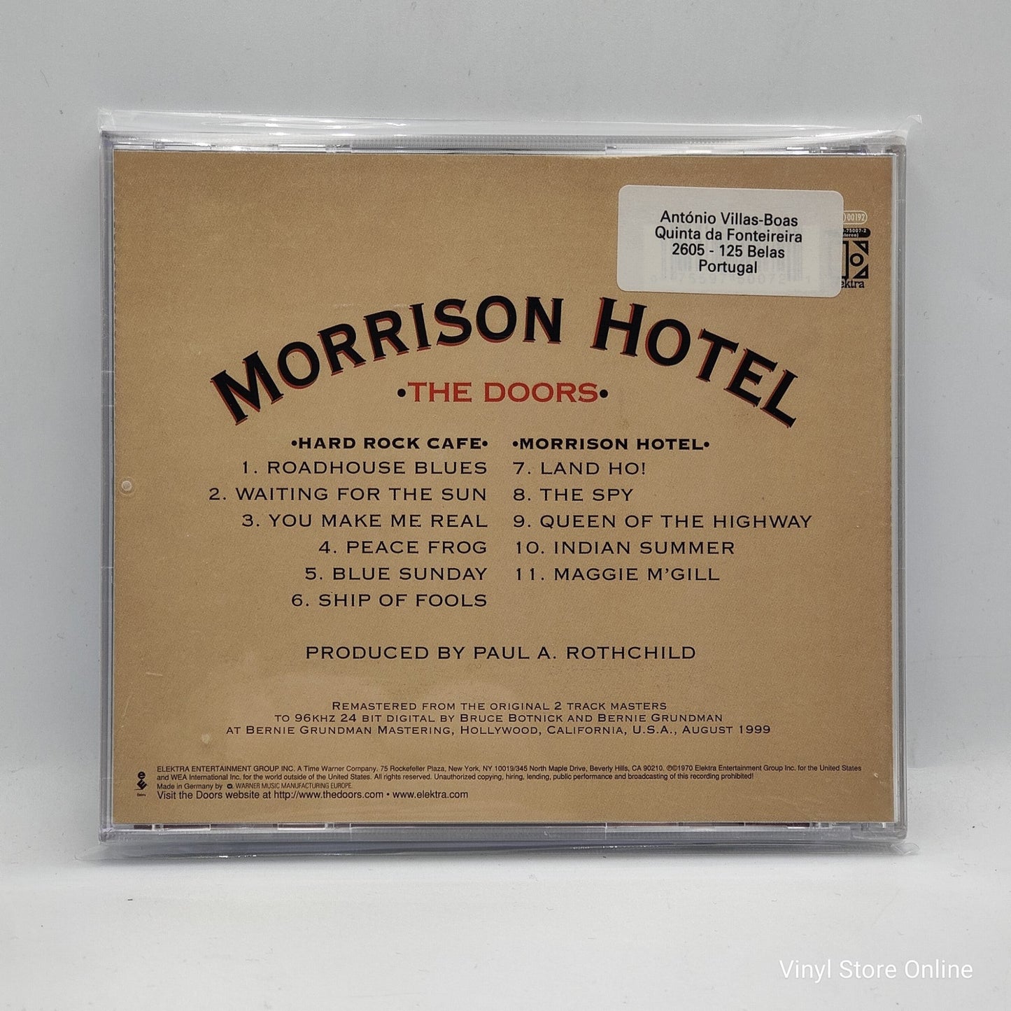 The Doors ‎– Morrison Hotel