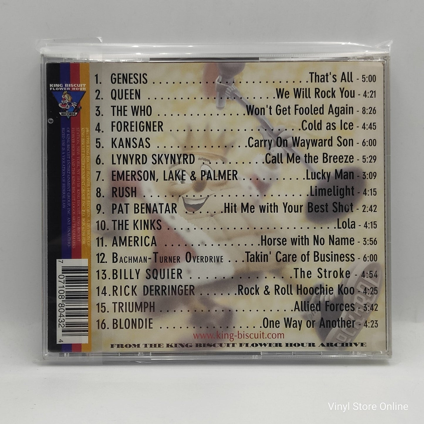 Various ‎– Best Of The Best (25 Years Of Rock)