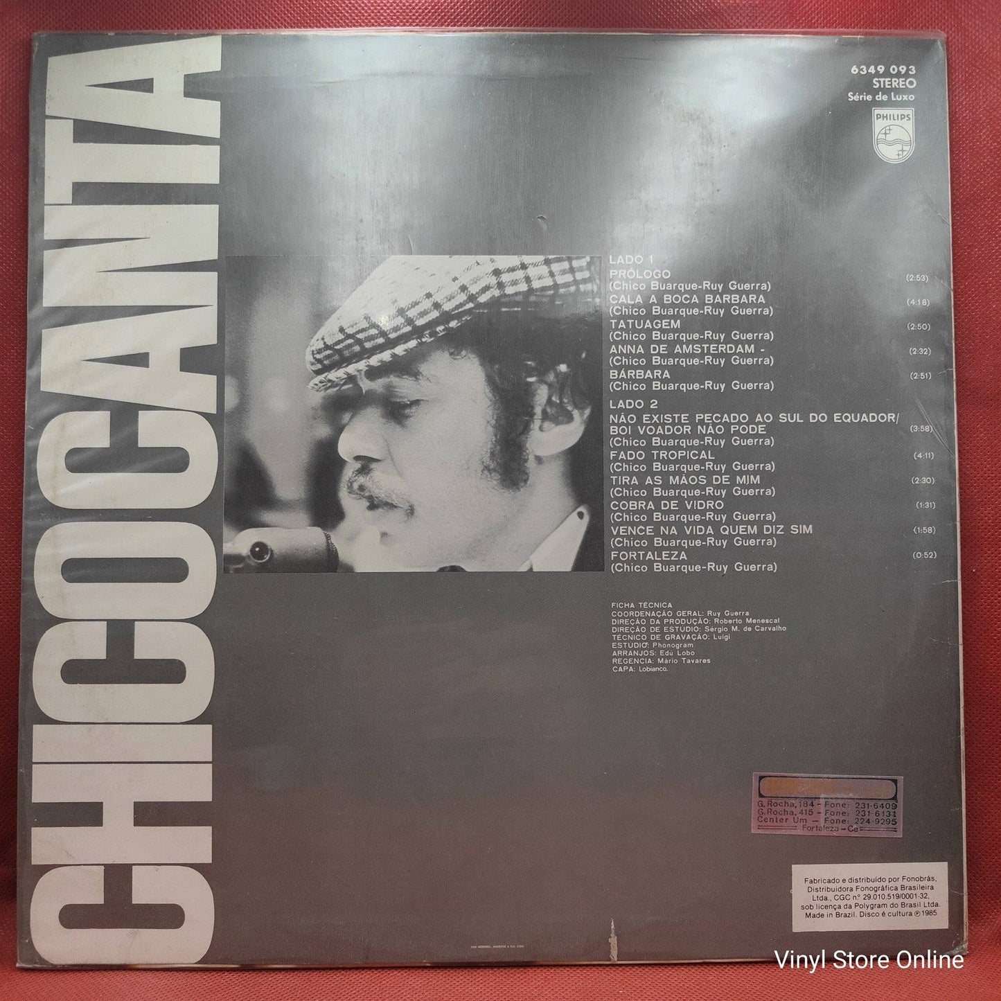 Chico Buarque ‎– Chico Canta