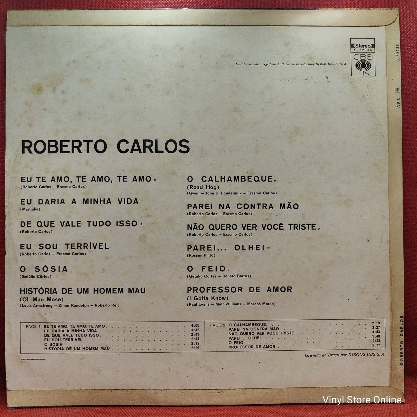 Roberto Carlos ‎– Roberto Carlos
