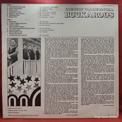 Buckaroos ‎– Country Classics - Vol 3.