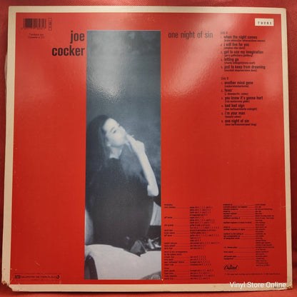 Joe Cocker ‎– One Night Of Sin