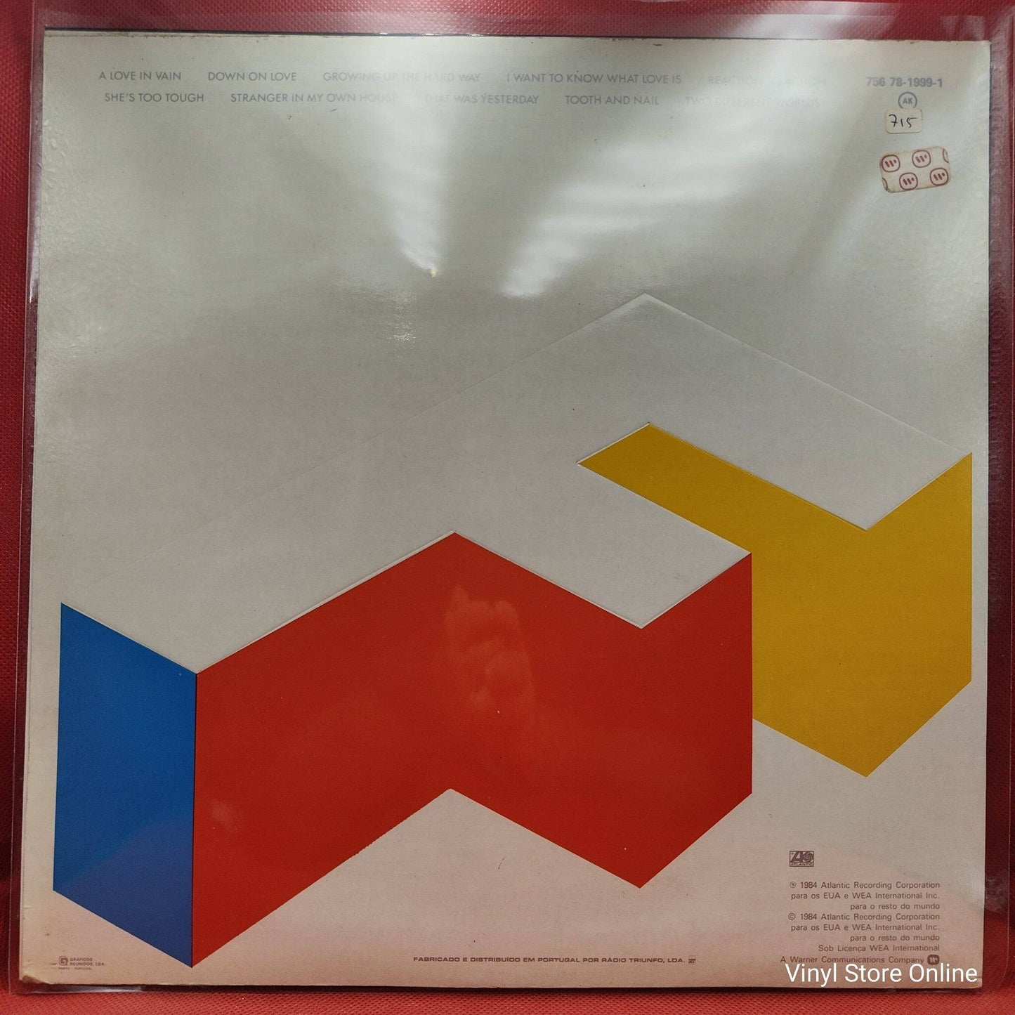 Foreigner ‎– Agent Provocateur