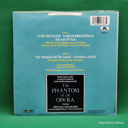 Cliff Richard, Sarah Brightman ‎– All I Ask Of You
