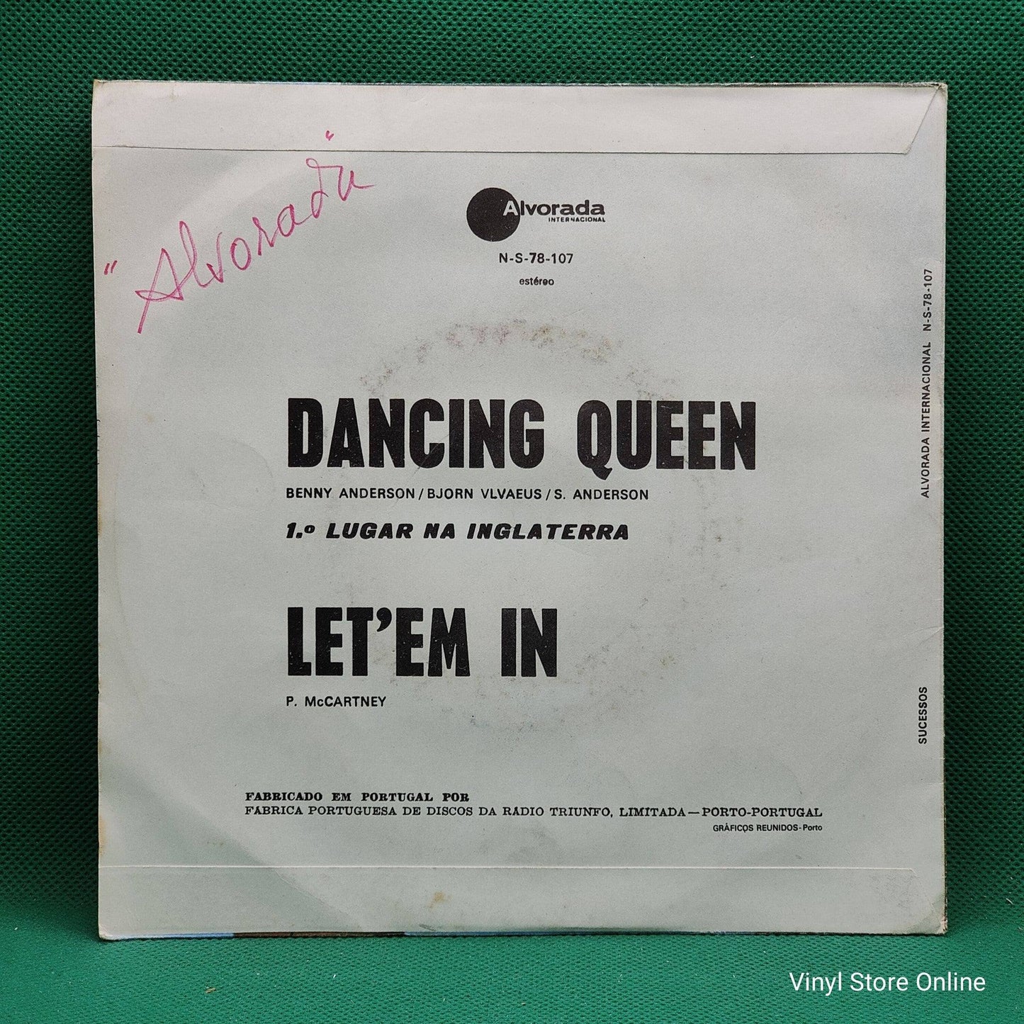 Unknown Artist ‎– Dancing Queen / Let'Em In