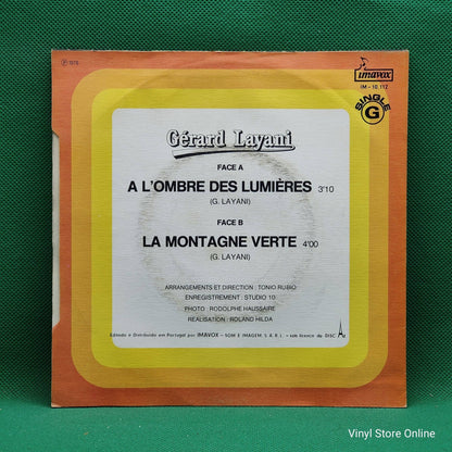 Gérard Layani ‎– A l´ombre Des Lumiéres