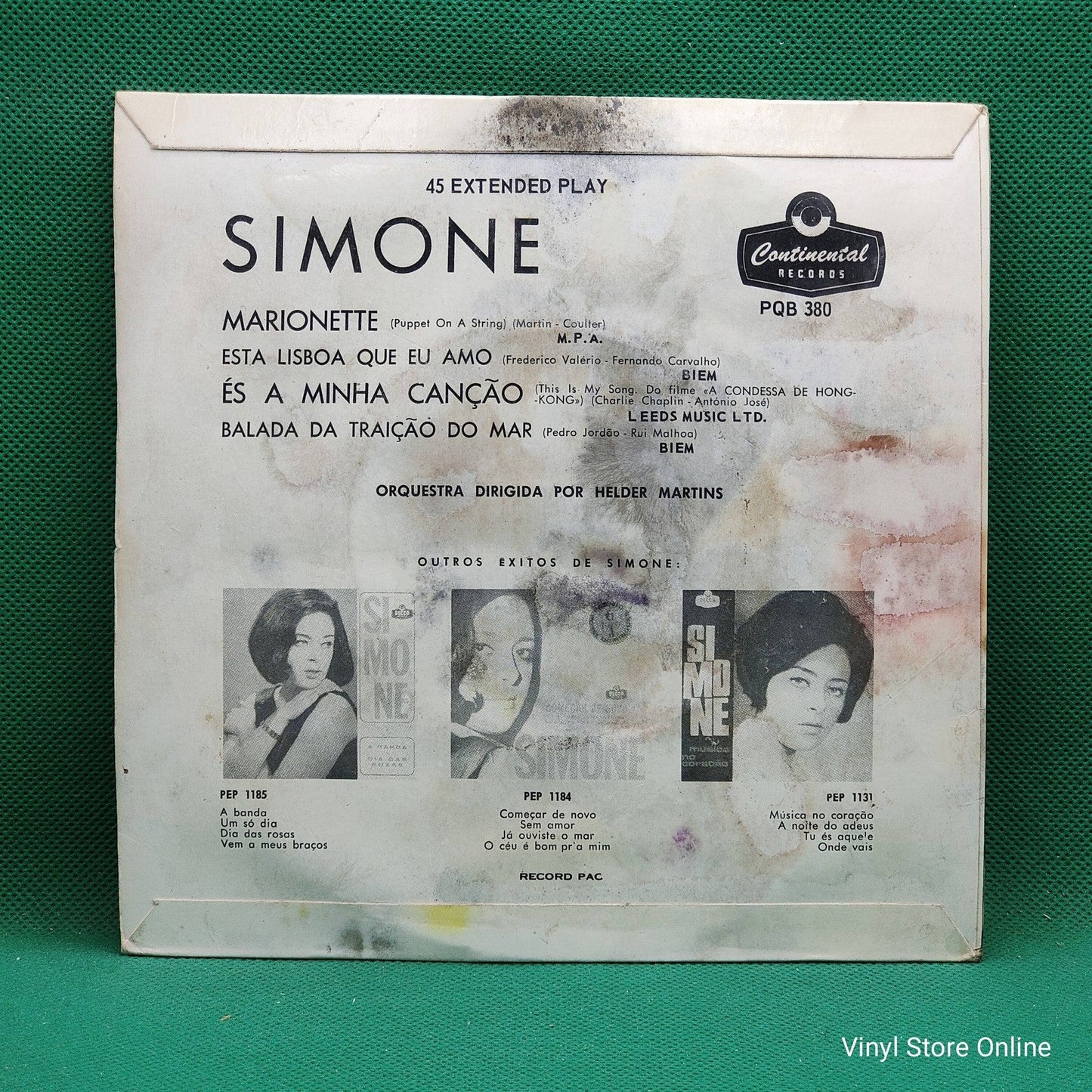 Simone de Oliveira ‎– Marionette