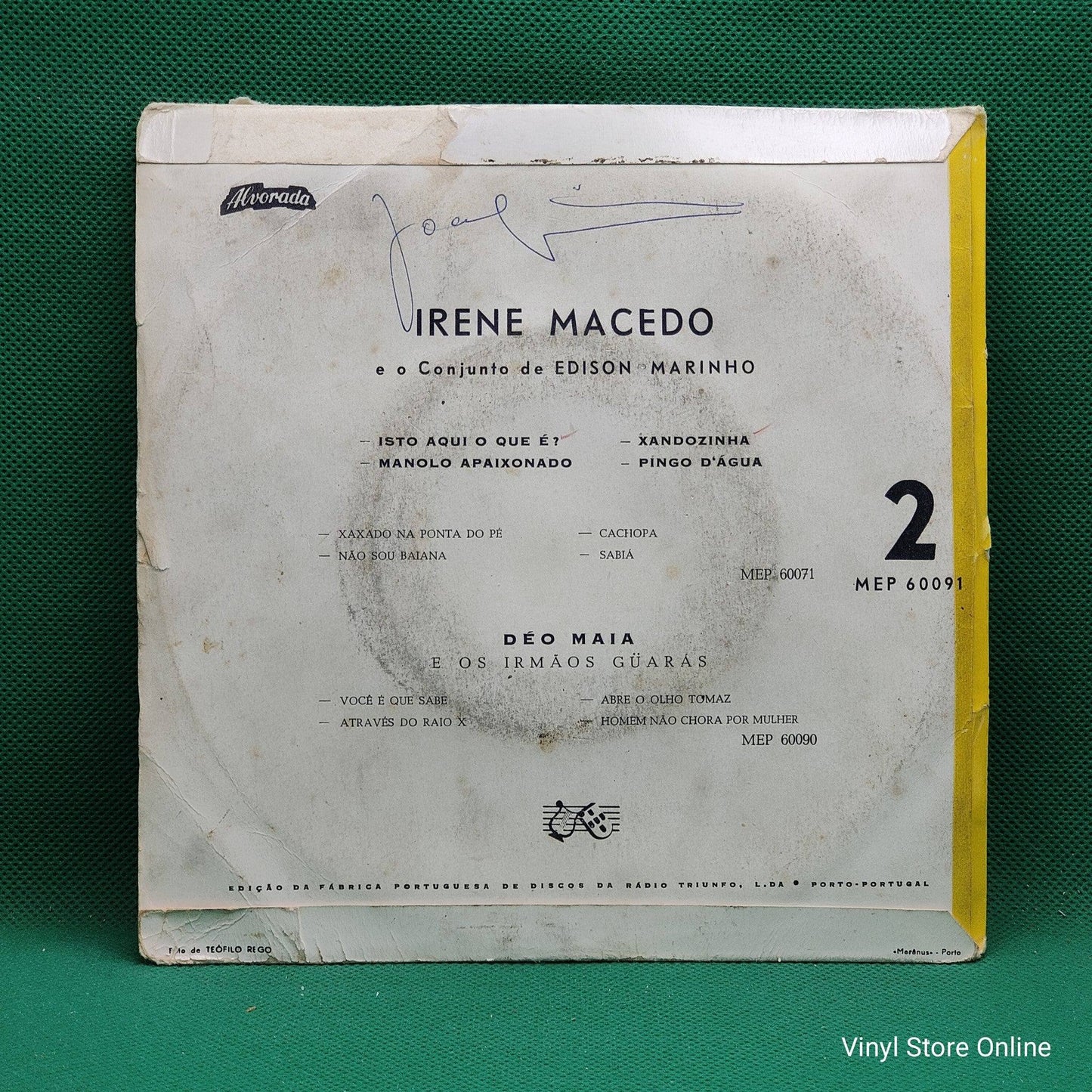 Irene Macedo ‎– Isto Aqui O Que É?/ Manolo Apaixonado