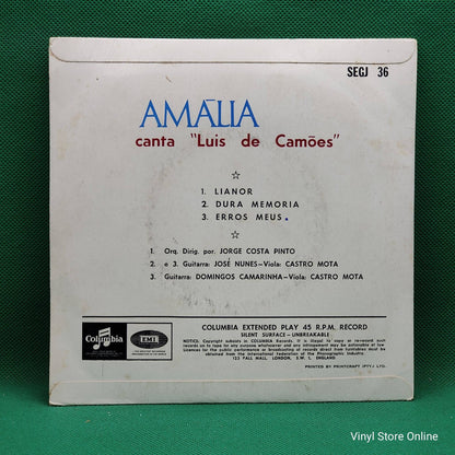 Amália Rodrigues – Canta Luís De Camões